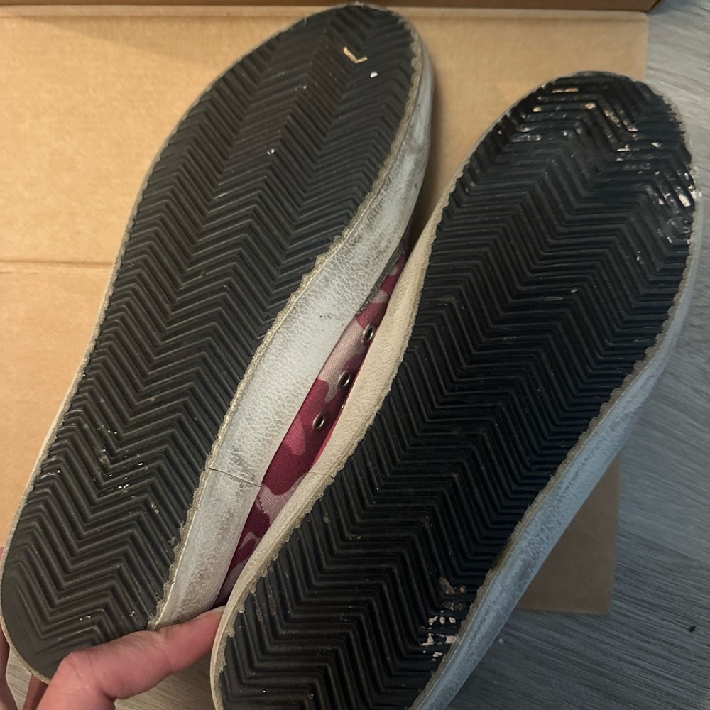 Golden Goose pink camo and sparkle Womens sneakers 41 - Picture 3 of 7